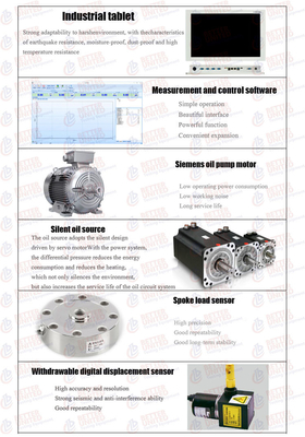Electro Hydraulic Servo Universal Testing Machine 1000KN For Steel Strand Rebar