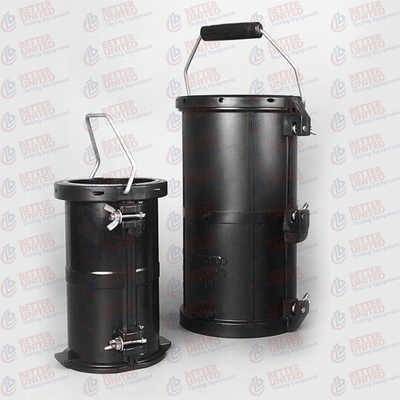 INTERTEK Concrete Testing Machine Detachable Cylindrical Concrete Mold 150x300mm
