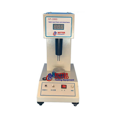 Liquid Limit Plastic Limit Cone Penetrometer Soil Testing Equipment