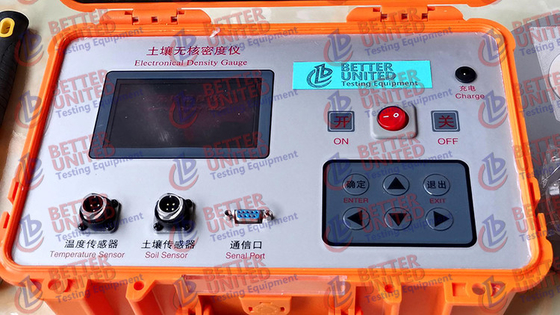 Color screen display Non-Nuclear Soil Density Gauge Soil Testing Equipment