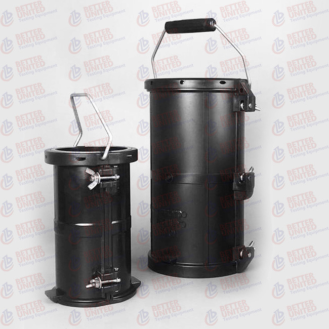 INTERTEK Concrete Testing Machine Detachable Cylindrical Concrete Mold 150x300mm