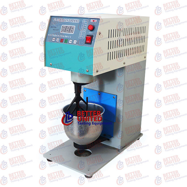 Cement Paste Mixer Semi Automatic Cement Testing Equipment