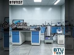 全自動温度・化学物質透過性・応力結合型多機能三軸装置